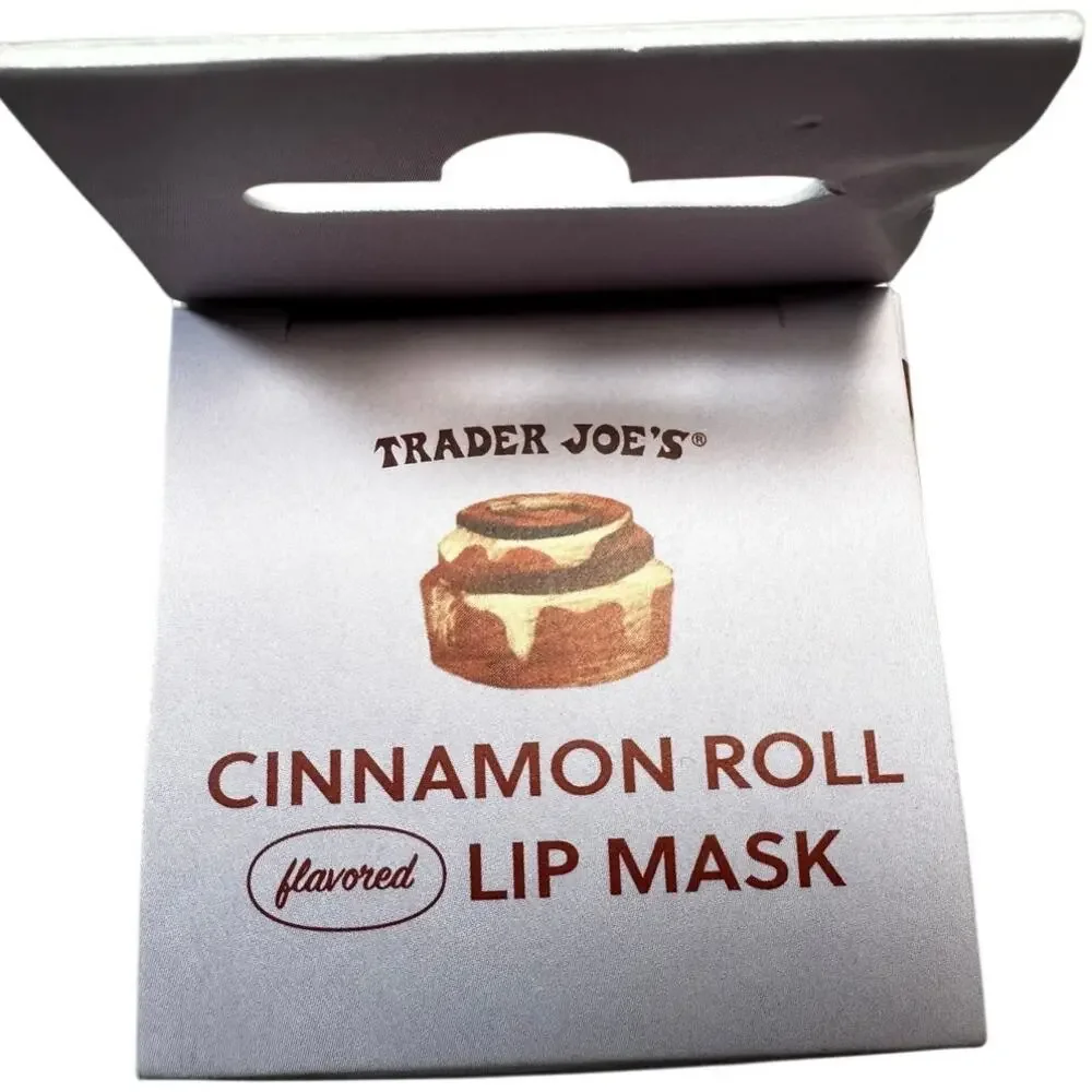 Trader Joe’s Cinnamon Roll Flavored Lip Mask 0.7 oz 20g New Unopened